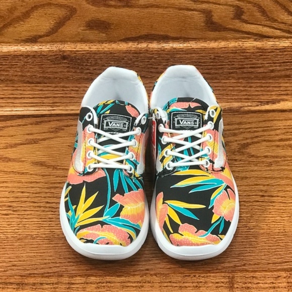 Vans‎ Iso 1.5 Tropical Leaves Black Shoes - Picture 3 of 7